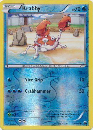 Krabby [Reverse Holo]