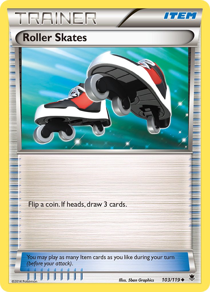 Phantom Forces Roller Skates Pokémon card