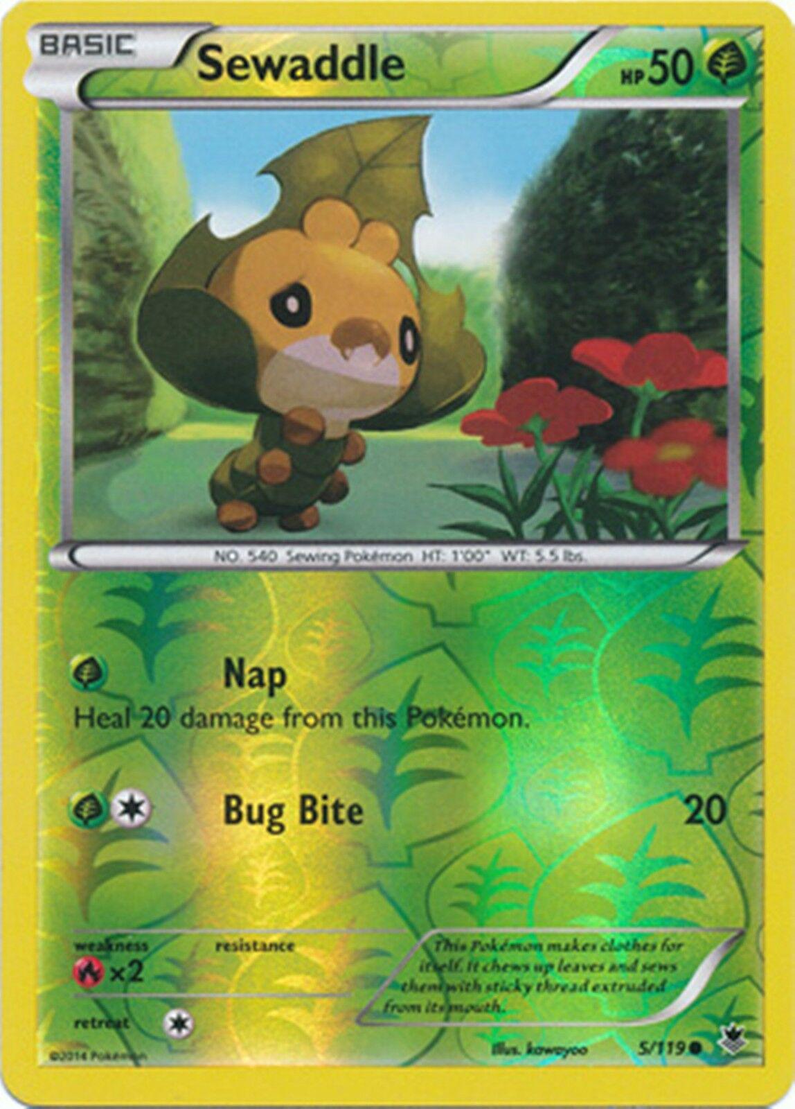 Sewaddle [Reverse Holo]