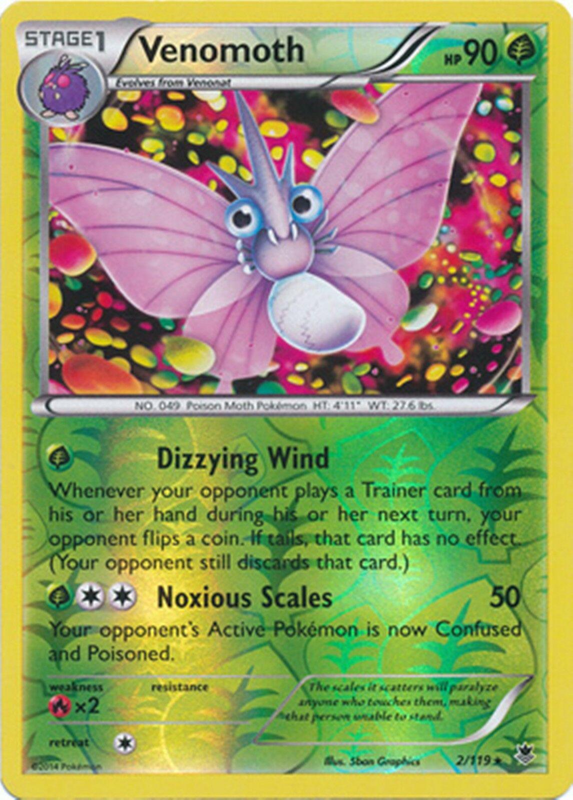 Venomoth [Reverse Holo]
