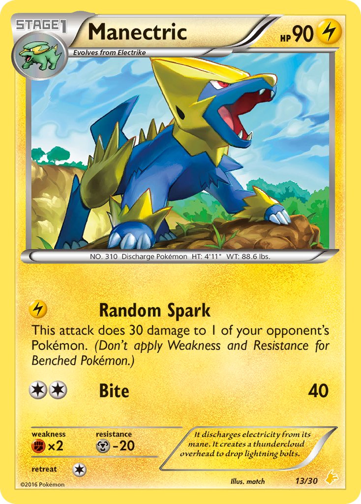 Pikachu Libre & Suicune Manectric Pokémon card