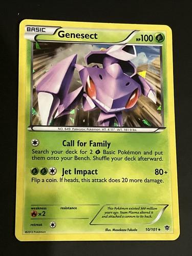Plasma Blast Genesect [Cracked-Ice] Pokémon card