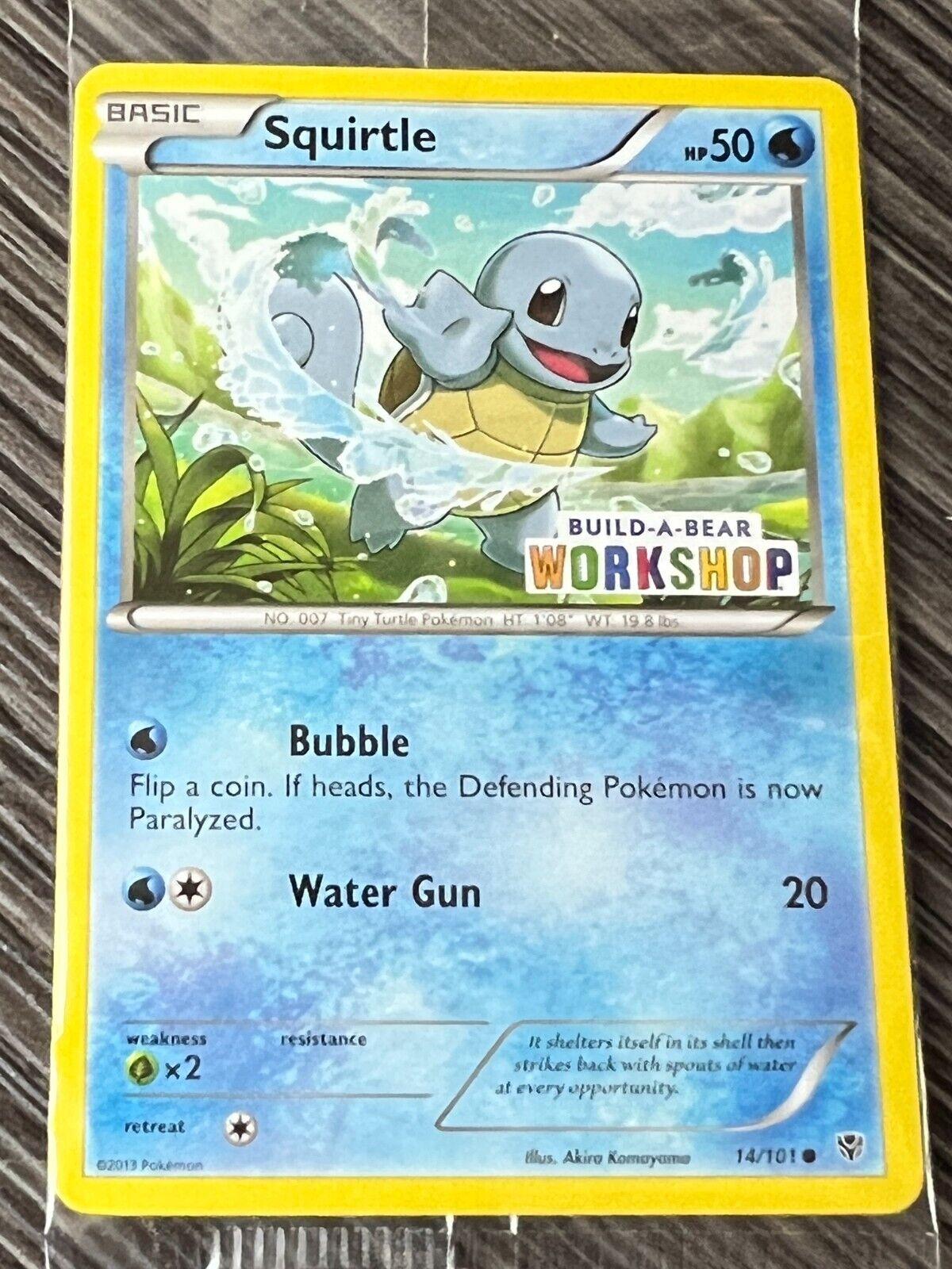 Plasma Blast Squirtle [Build-A-Bear] Pokémon card