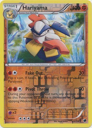 Hariyama [Reverse Holo]