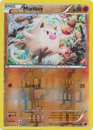 Mankey [Reverse Holo]