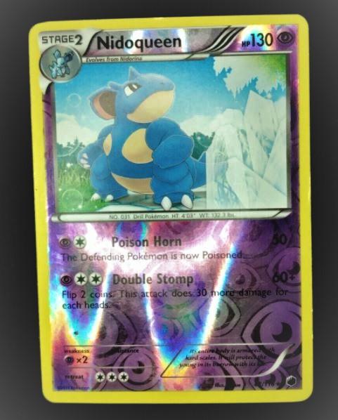 Plasma Freeze Nidoqueen [Reverse Holo] Pokémon card