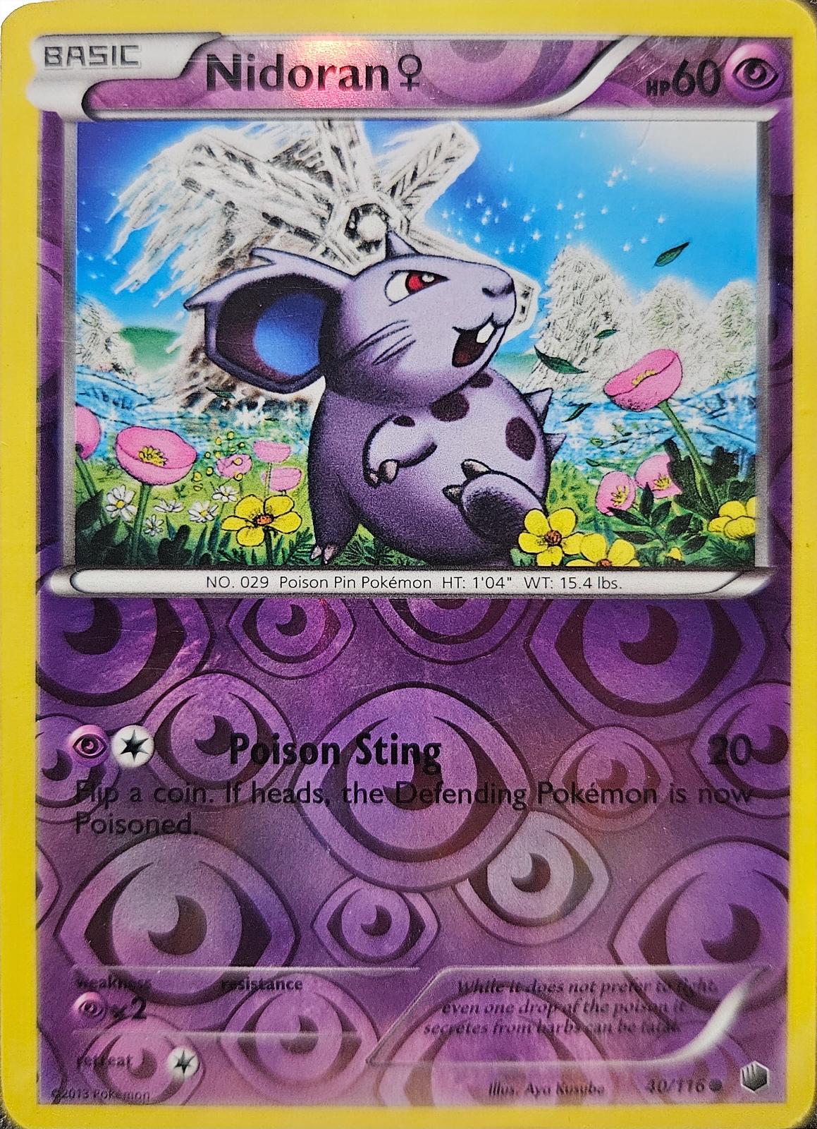 Nidoran [Reverse Holo]