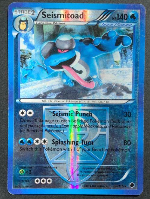 Seismitoad [Reverse Holo]