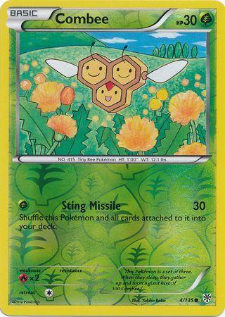 Plasma Storm Combee [Reverse Holo] Pokémon card