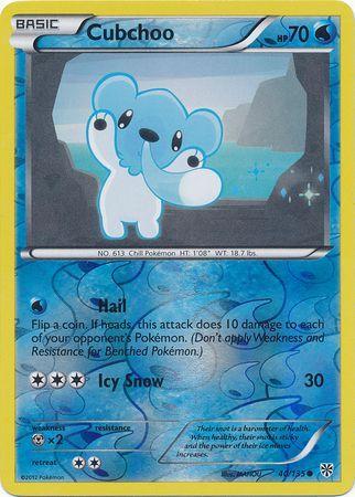 Cubchoo [Reverse Holo]