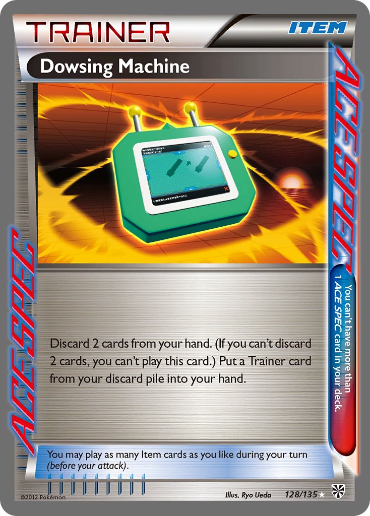 Plasma Storm Dowsing Machine Pokémon card