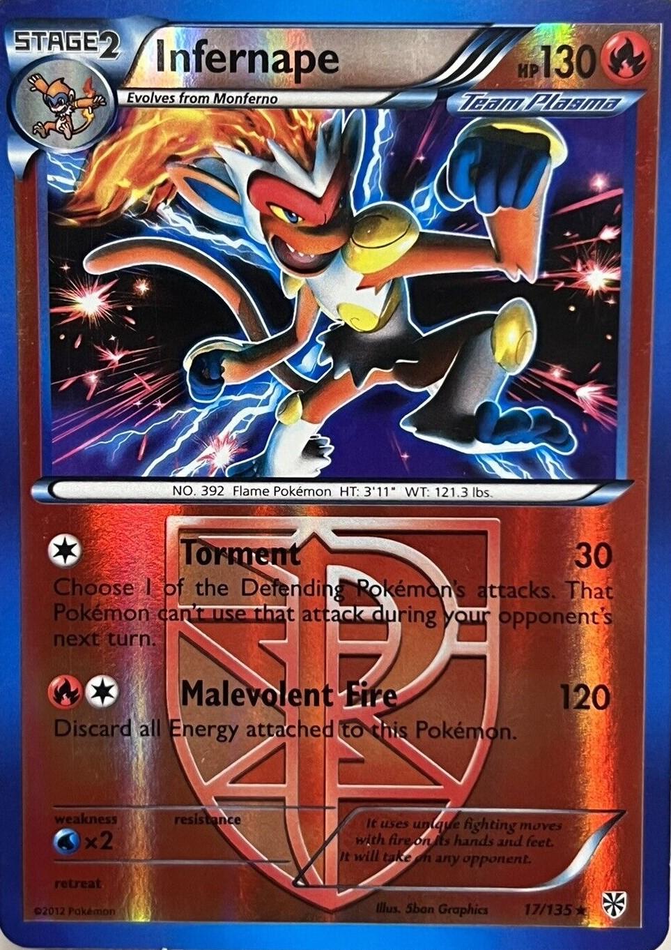 Infernape [Reverse Holo]