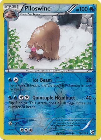 Piloswine [Reverse Holo]