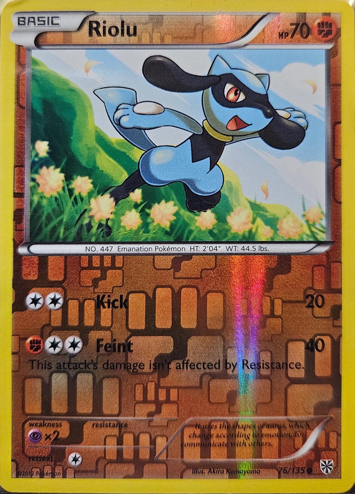 Riolu [Reverse Holo]