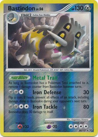 Platinum Bastiodon [Reverse Holo] Pokémon card