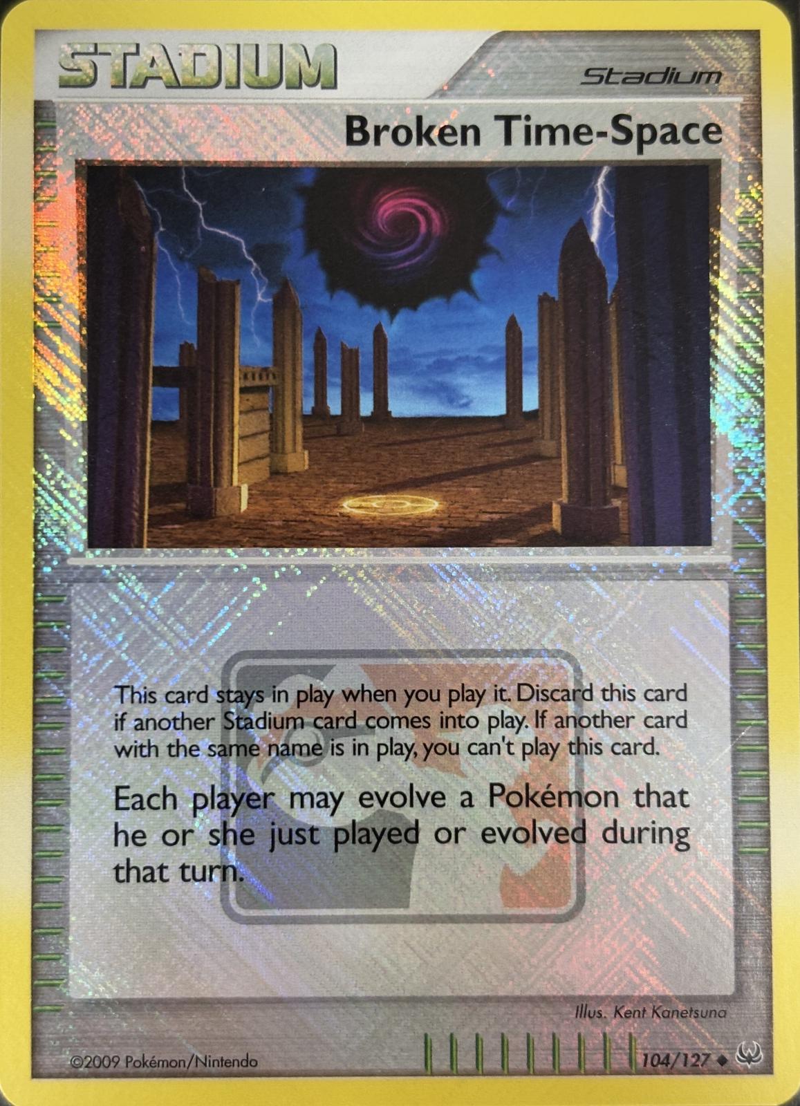 Platinum Broken Time-Space [League] Pokémon card
