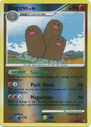 Dugtrio [Reverse Holo]