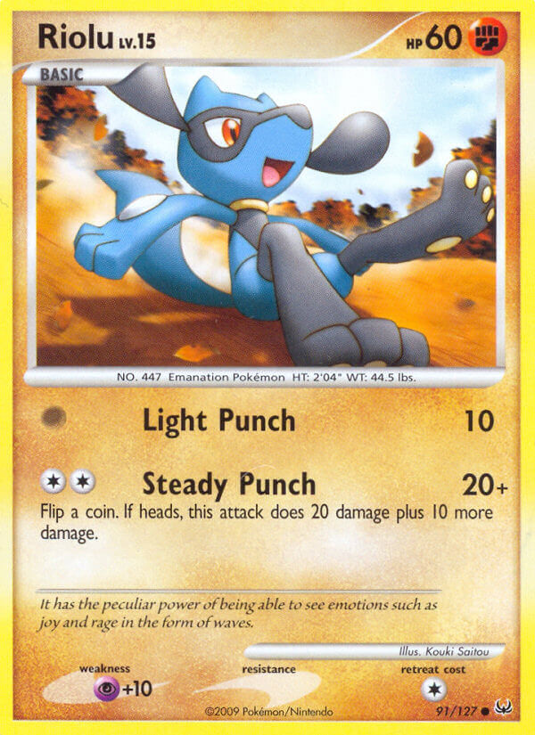 Platinum Riolu [San-Diego-Comic-Con] Pokémon card