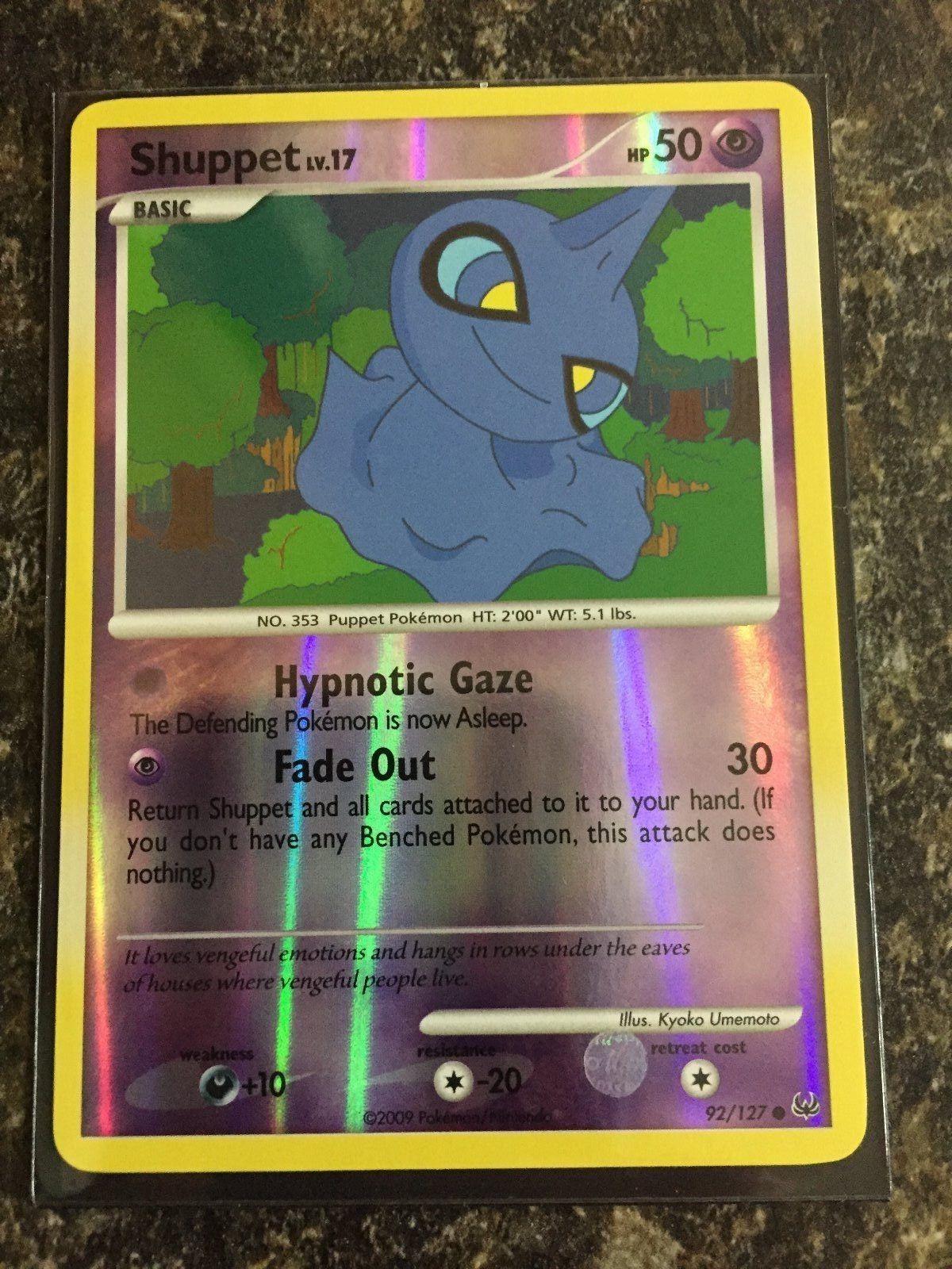 Platinum Shuppet [Reverse Holo] Pokémon card