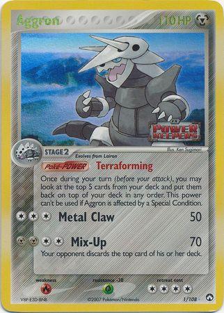 Power Keepers Aggron [Reverse Holo] Pokémon card