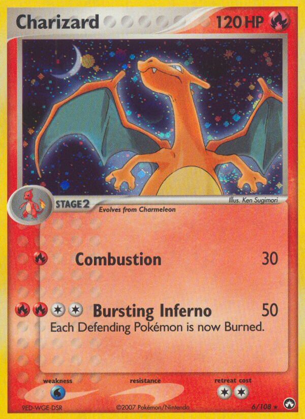 Power Keepers Charizard Pokémon card