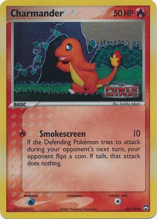 Power Keepers Charmander [Reverse Holo] Pokémon card
