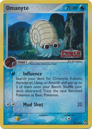 Omanyte [Reverse Holo]