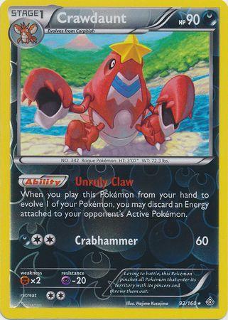 Crawdaunt [Reverse Holo]
