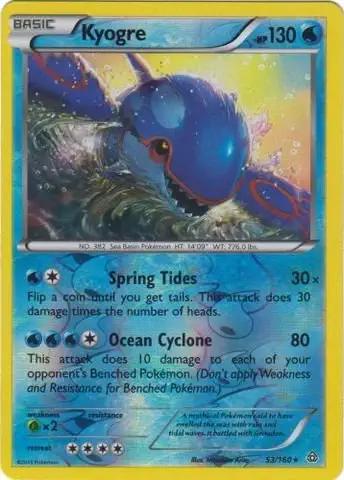 Kyogre [Reverse Holo]