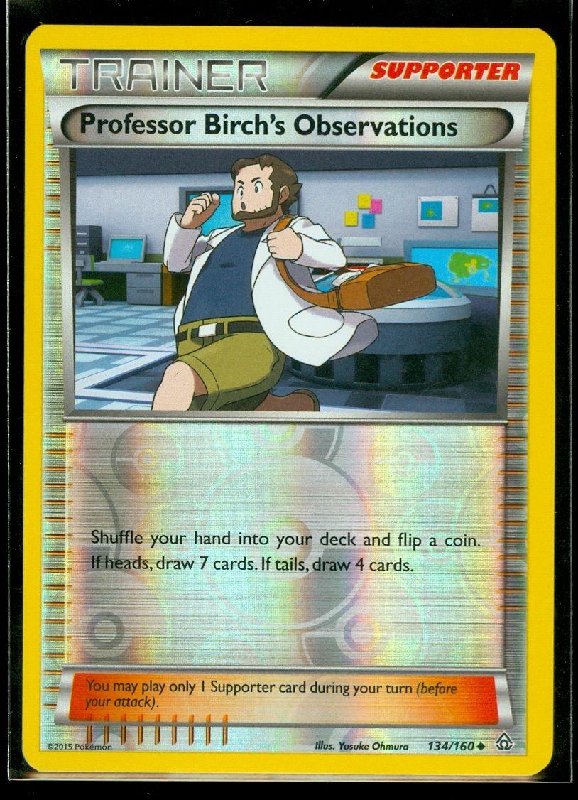 Professor Birch's Observations [Reverse Holo]