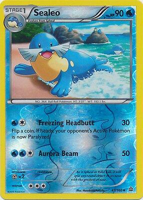 Primal Clash Sealeo [Reverse Holo] Pokémon card