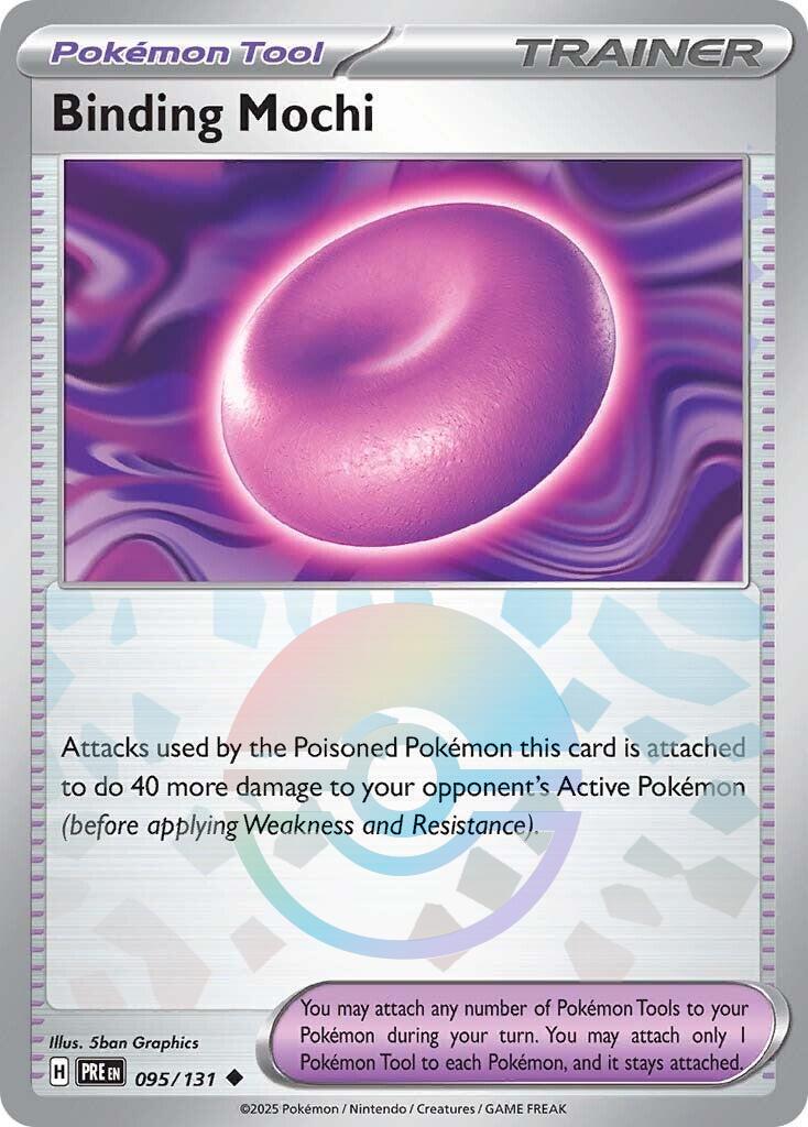 Prismatic Evolutions Binding Mochi [Poke-Ball] Pokémon card