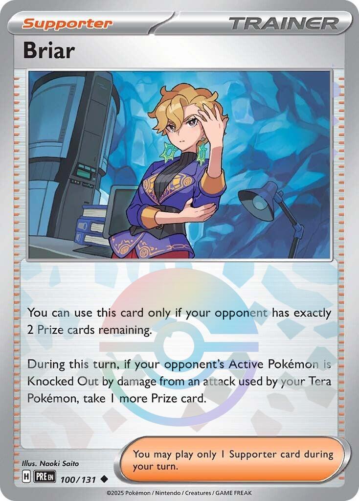 Prismatic Evolutions Briar [Poke-Ball] Pokémon card