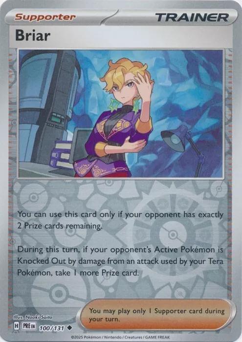 Prismatic Evolutions Briar [Reverse] Pokémon card