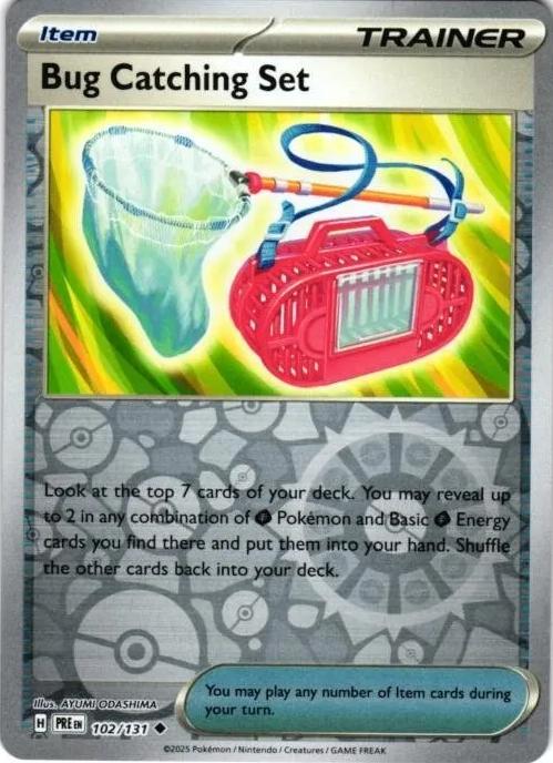 Prismatic Evolutions Bug Catching Set [Reverse] Pokémon card