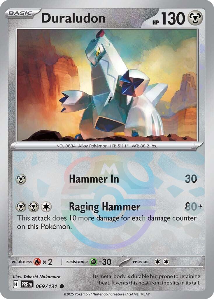 Prismatic Evolutions Duraludon [Master-Ball] Pokémon card