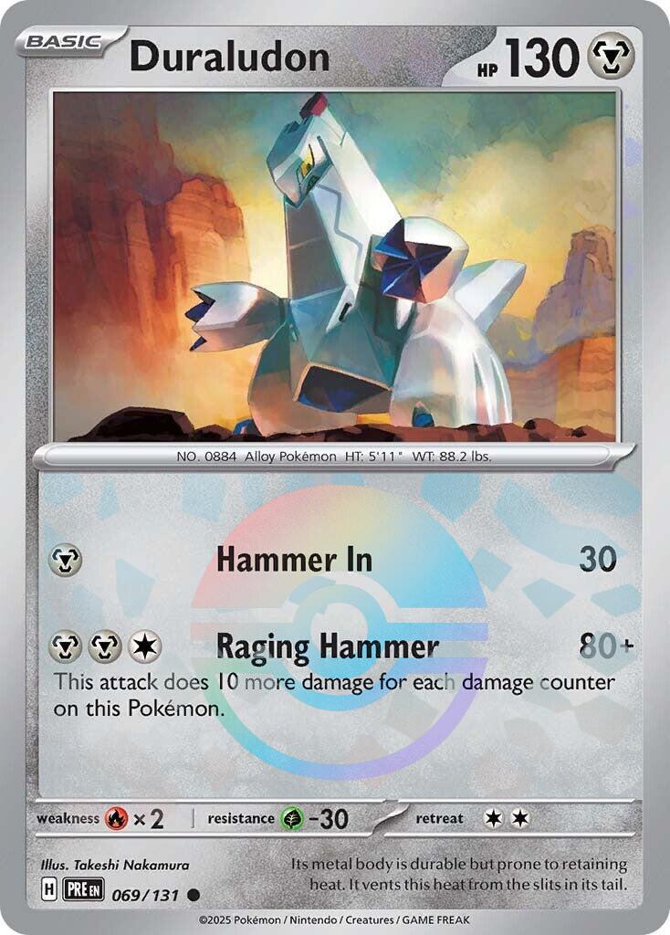 Prismatic Evolutions Duraludon [Poke-Ball] Pokémon card