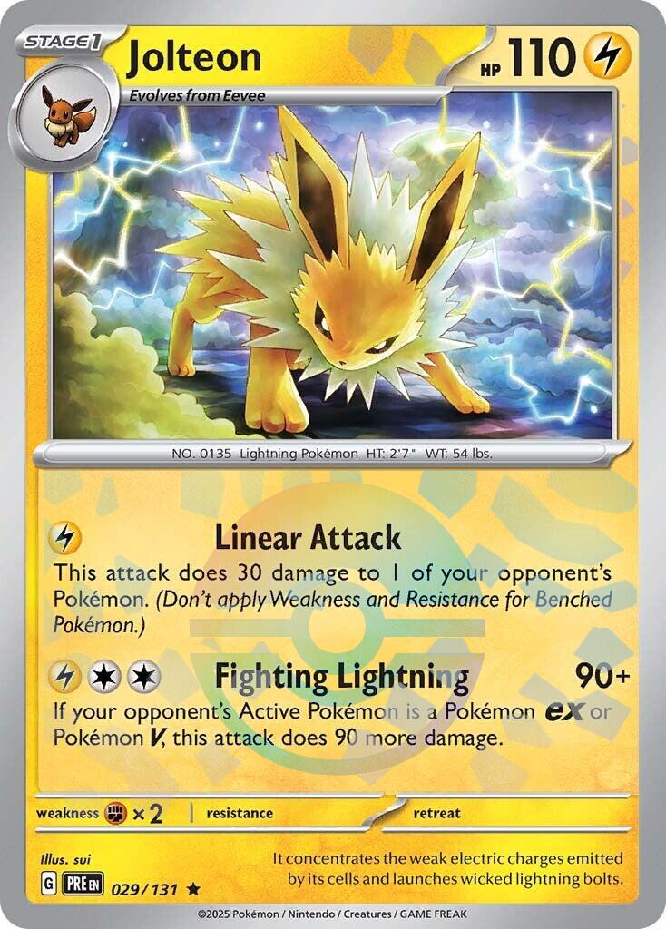 Prismatic Evolutions Jolteon [Poke-Ball] Pokémon card