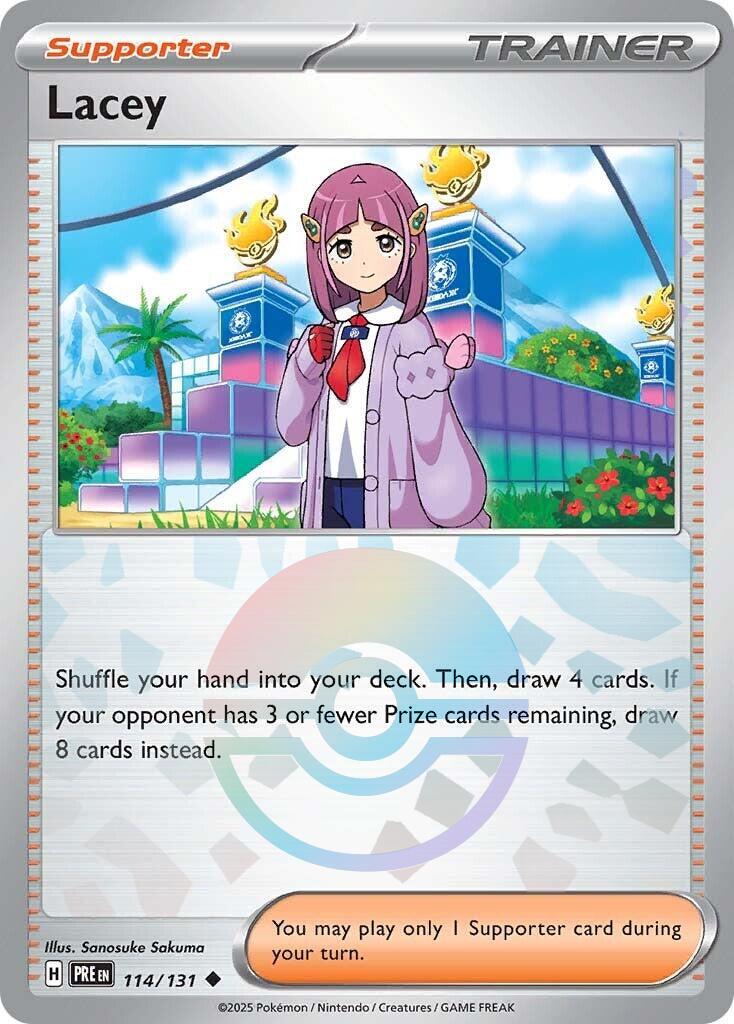 Prismatic Evolutions Lacey [Poke-Ball] Pokémon card