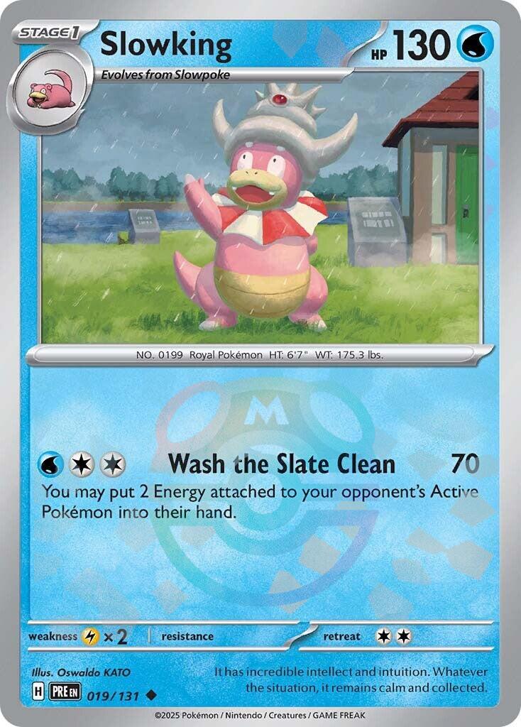 Prismatic Evolutions Slowking [Master-Ball] Pokémon card