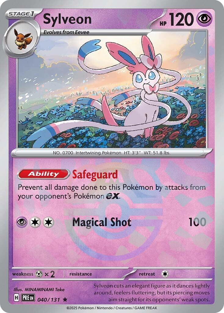 Prismatic Evolutions Sylveon [Master-Ball] Pokémon card
