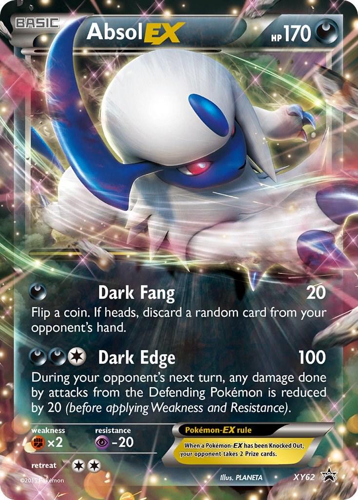 Promo Absol EX Pokémon card