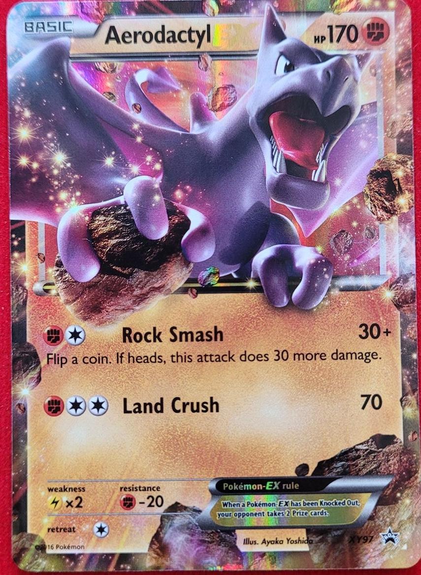 Promo Aerodactyl EX Pokémon card