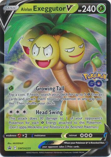 Promo Alolan Exeggutor V Pokémon card