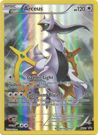 Promo Arceus Pokémon card