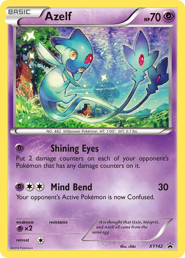 Promo Azelf Pokémon card
