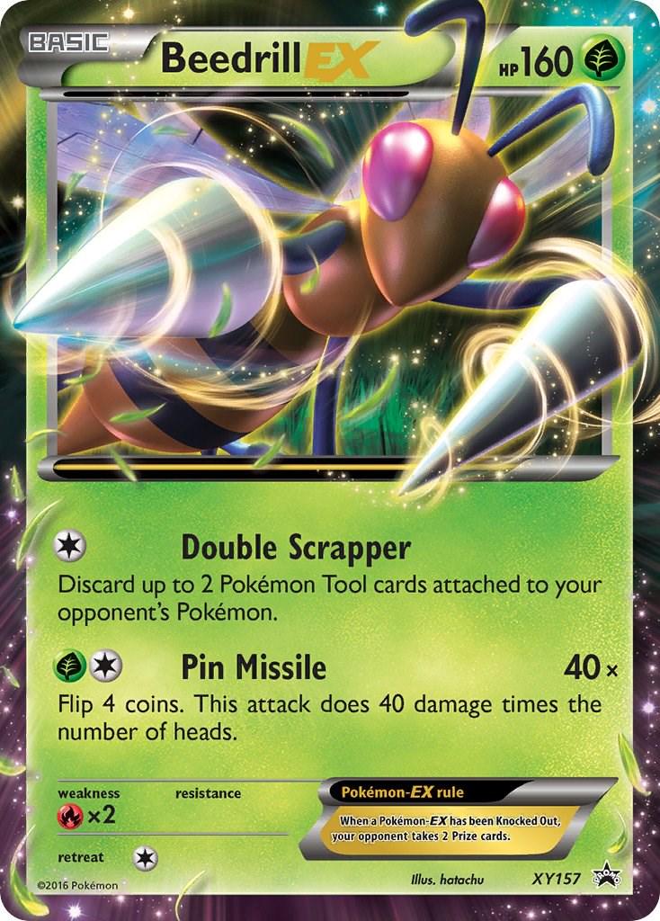 Promo Beedrill EX Pokémon card