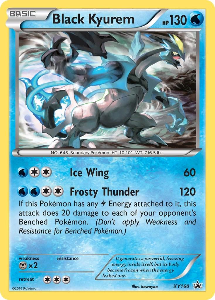 Promo Black Kyurem Pokémon card