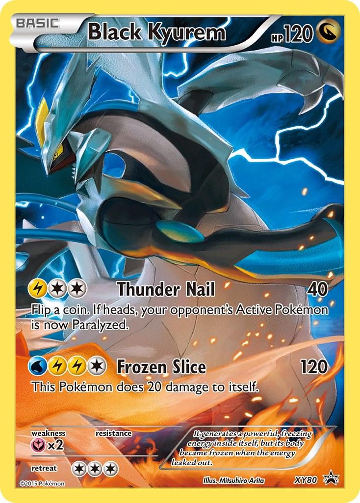 Promo Black Kyurem Pokémon card