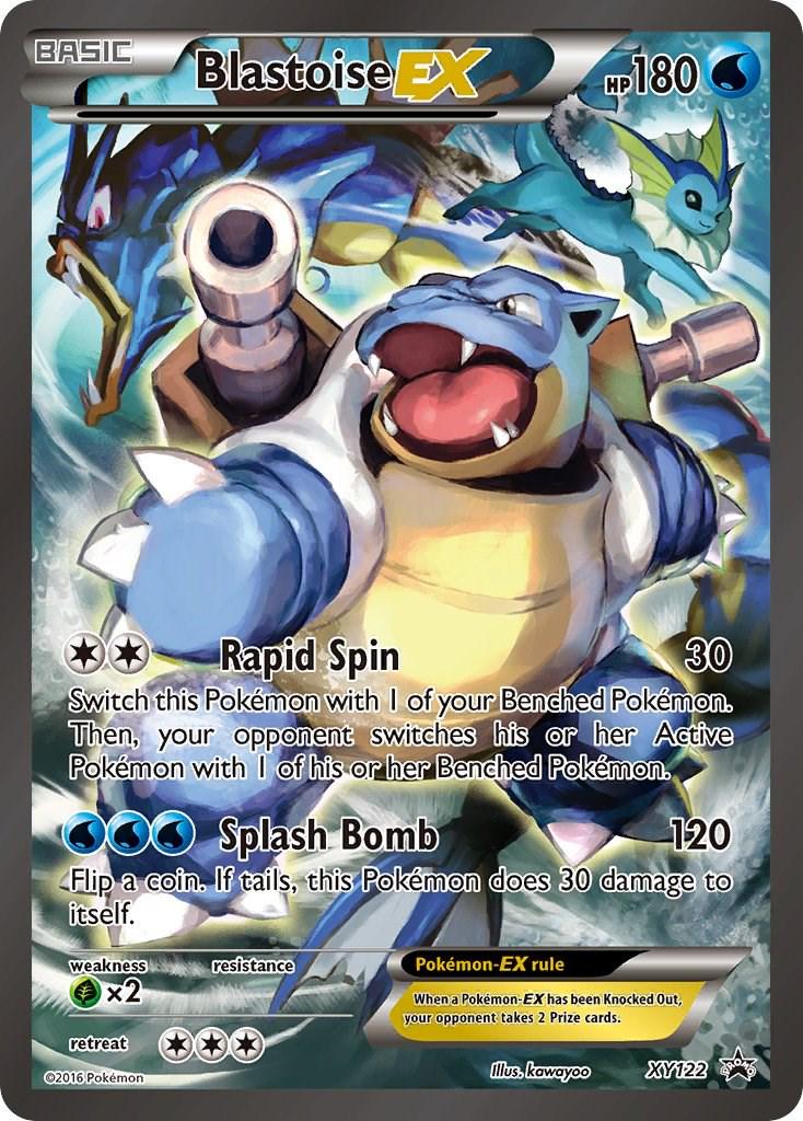 Promo Blastoise EX Pokémon card
